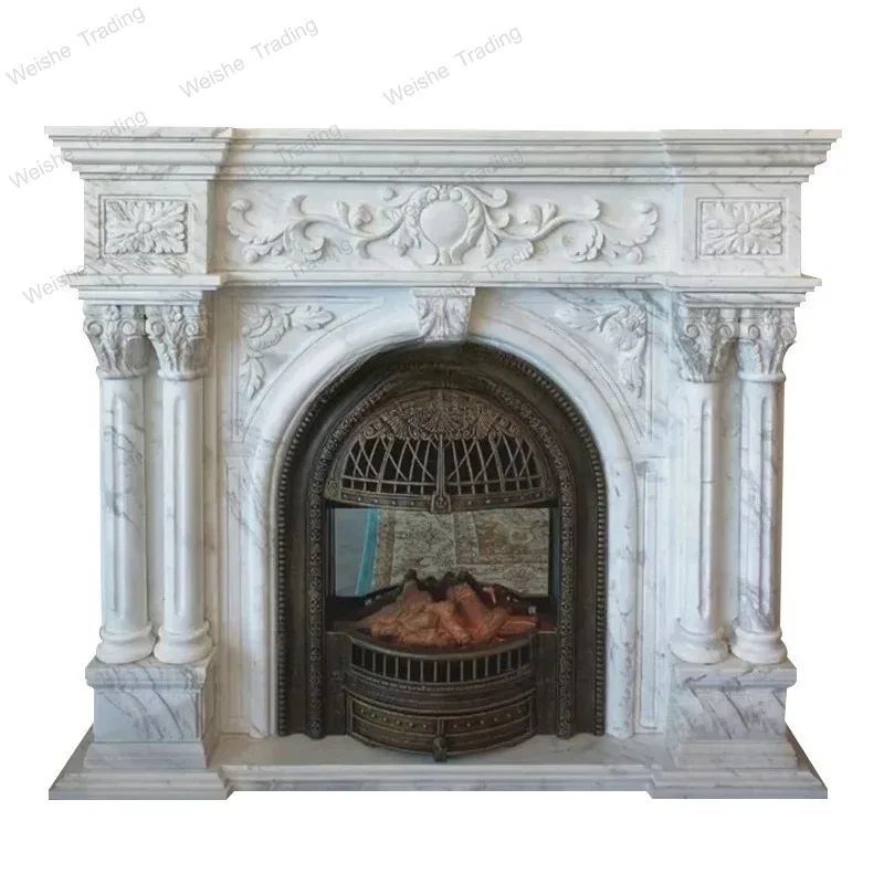 marble fireplace stone carving fireplace marble fireplace living room decorative cabinet