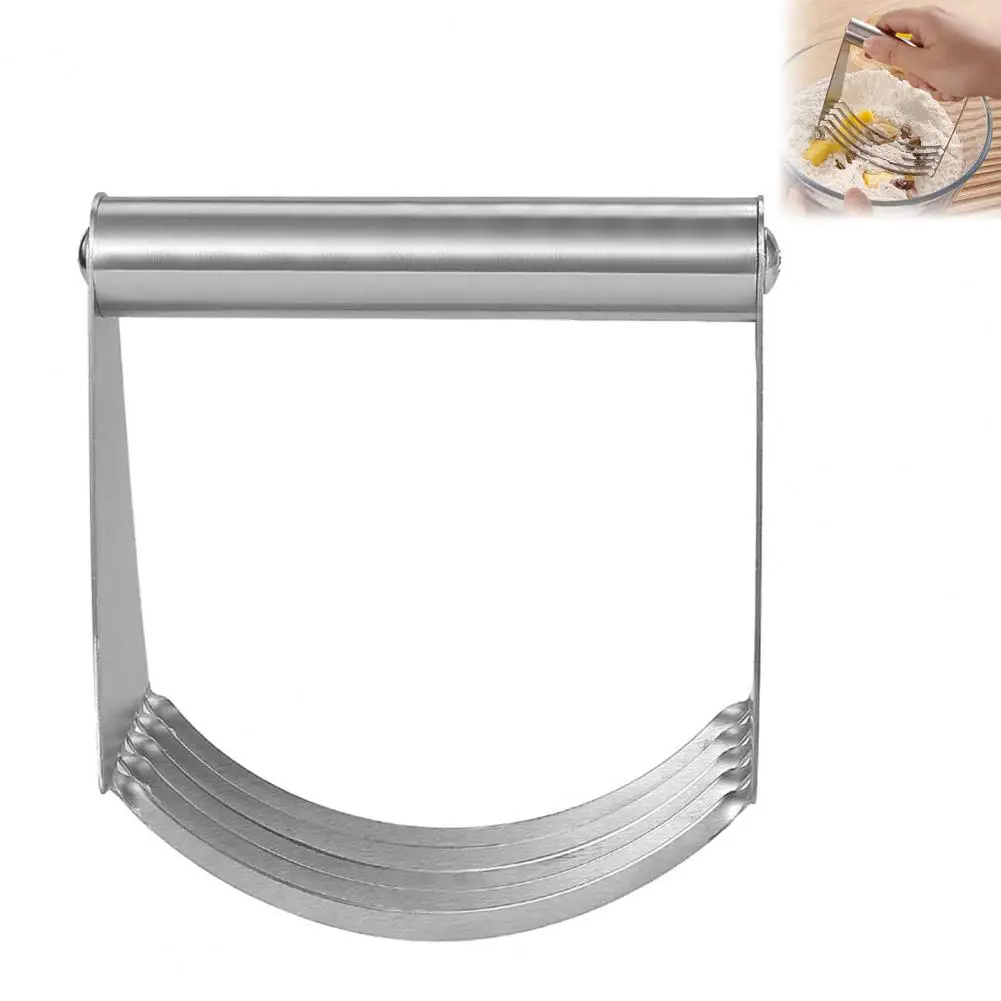 خلاط دقيق مع قبضة ناعمة مجموعة قطع المعجنات الاحترافية المصنوعة من الفولاذ المقاوم للصدأ لخبز العجين شديد التحمل لسهولة الخبازين