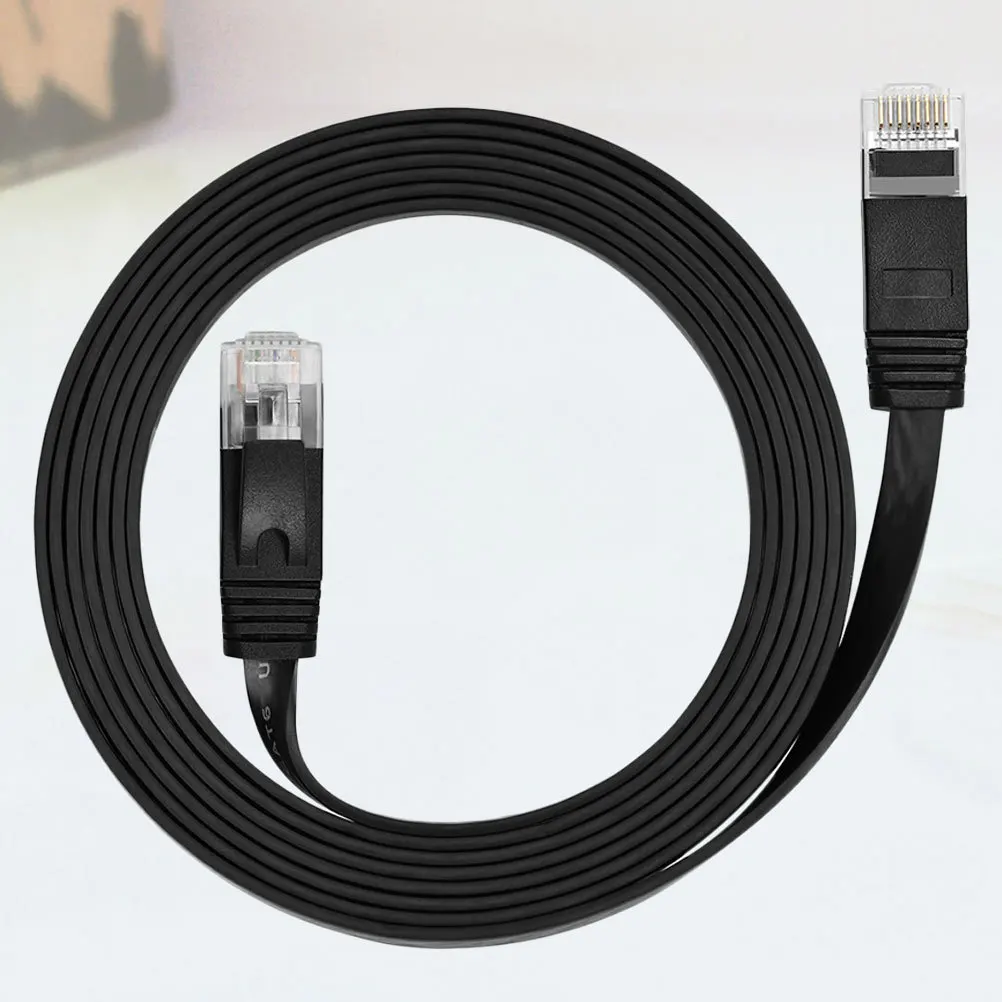 

15M Flat Ethernet Cable Cat 6 Lan Network Wire For Router Modem Computer Laptop Long Patch Cord Rj45 Connector
