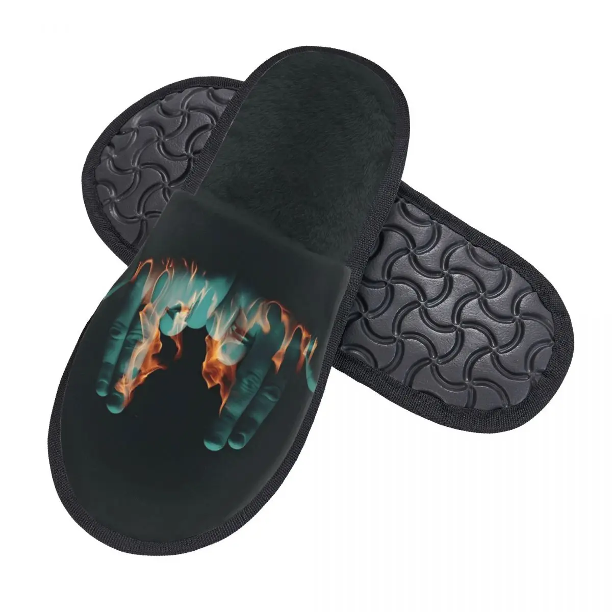 Custom JUL Soft Memory Foam House Slippers Women French Rapper Music Comfy Warm Anti-skid Sole Slipper