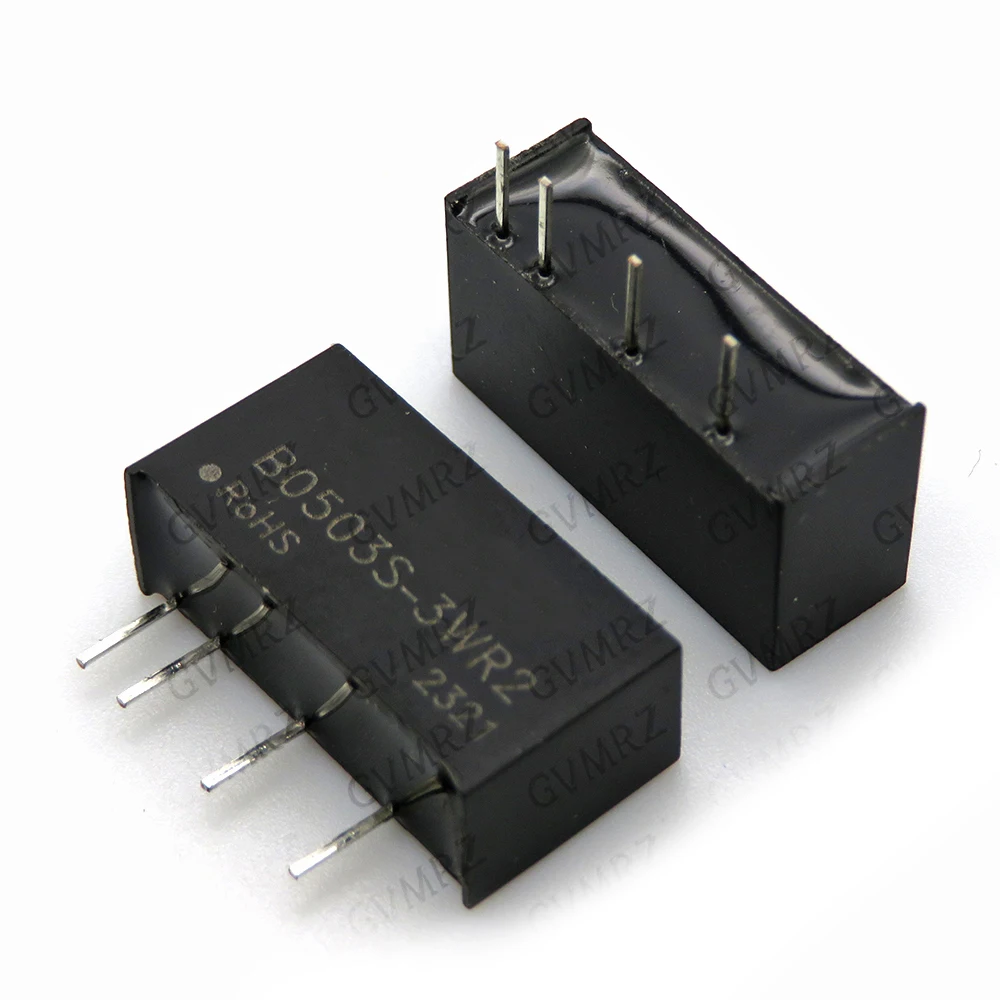 3W B1205S B2405S B1515S B0505S-3WR2 SIP4 DC-DC regulated power supply module 12v to 5v Isolating Switching Power Supply24V to 15