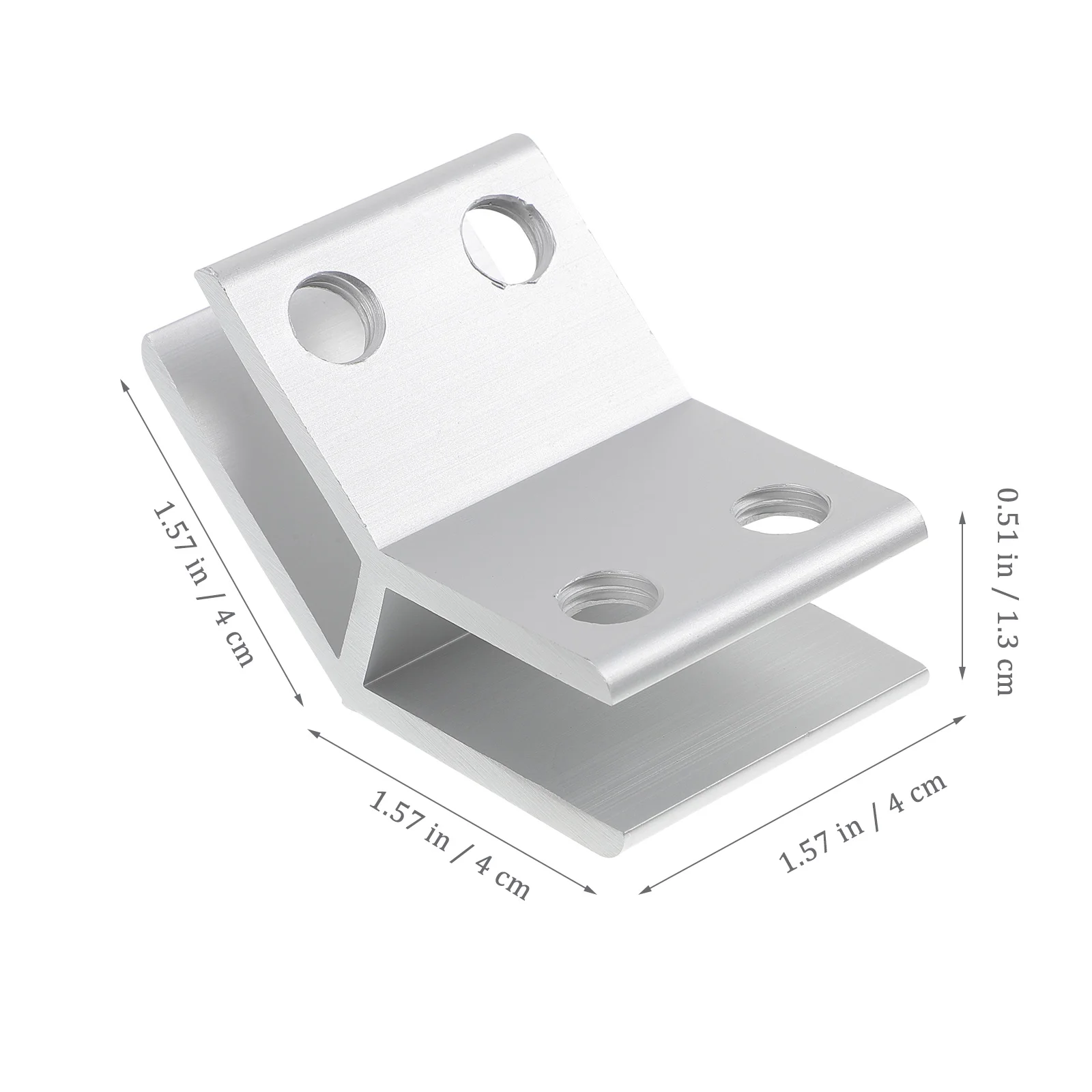 

2pcs Holder Railing Clamp 8-10Mm Adjustable Anti-Slip Shelf Bracket For Pool Garden Stair Balustrade Fence Fixation Clips