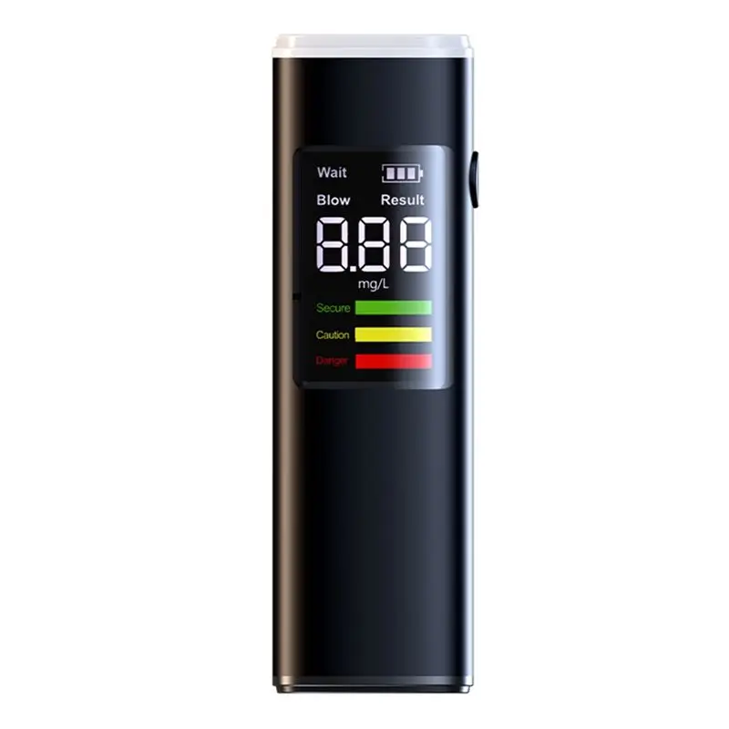 Superior-LCD Display Breathalyzer Alcohol Intelligent Voice Reminder Traffic Alcohol Detector