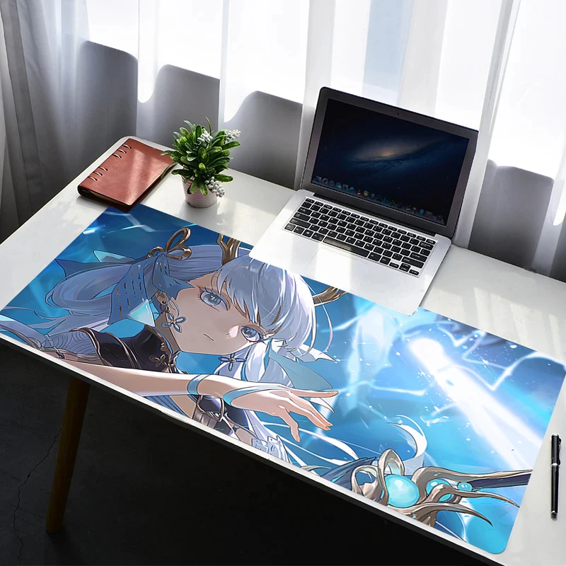

Mouse Pad Laptop Extended Desktop Mat Rubber Computer Gamer Mousepad PC Gaming Accessories Wuthering Waves Jinhsi Keyboard Pad