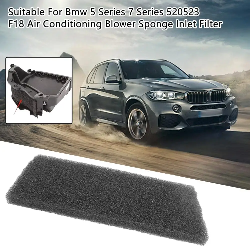 Car Air Conditioner Blower Sponge Air Filter For BMW 5 Series 7 Series 520523 For F01 F02 F04 F07 GT F10 F11 M5