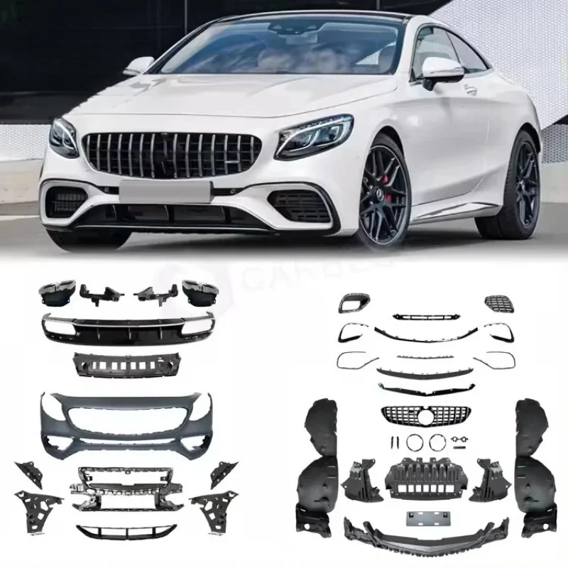 

CARBEST Hot Selling 2015-2019 Upgrade Body Kit Bz S Class W217 to S63