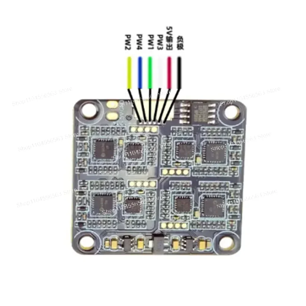 30A 4-in-1 ESC BLHeli-S, 2-6S LiPo DShot600 for FPV Racing Drone