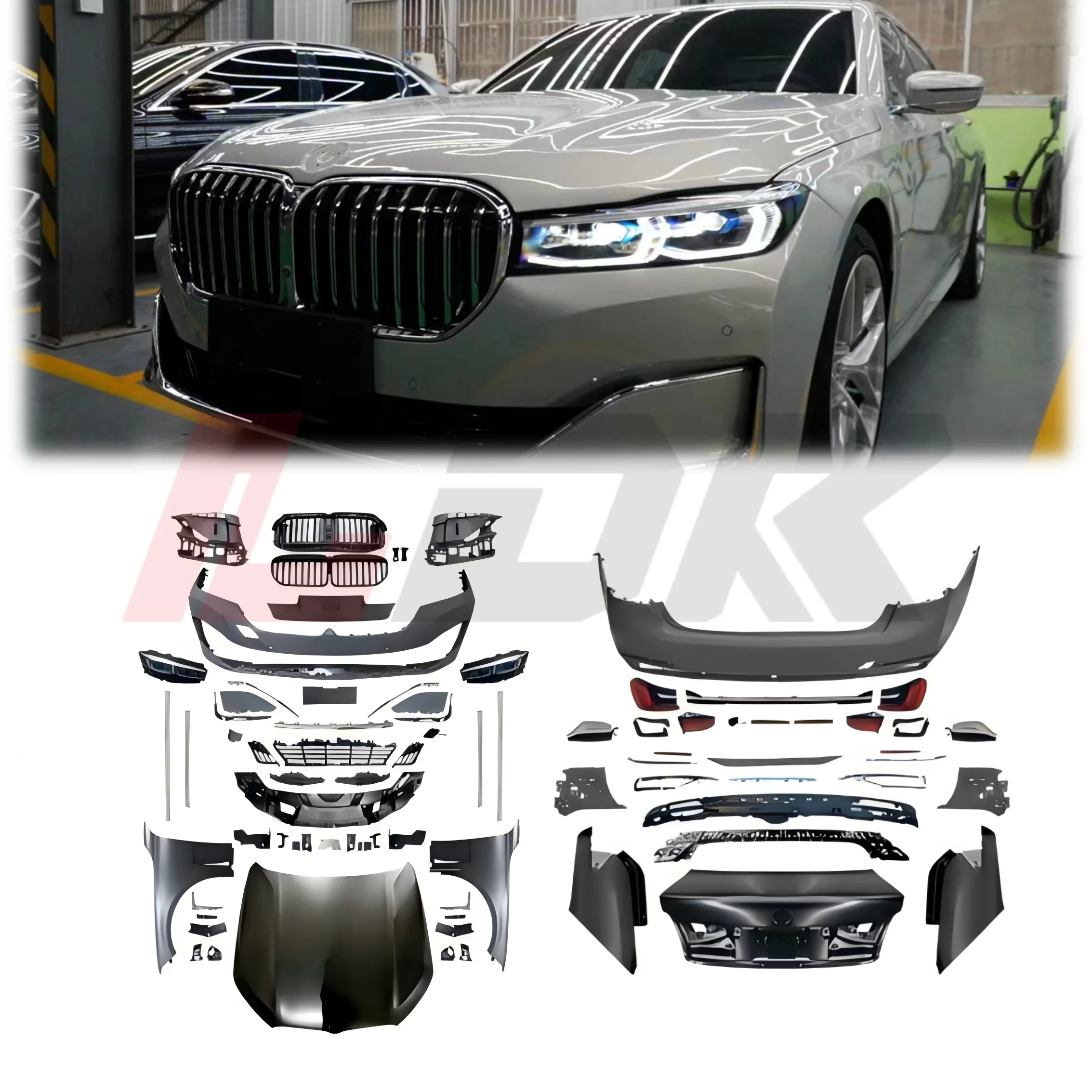 Factory Direct Sale for Body Kit 7 Series F01/F02 09-15 Modified to G11/G12 2024 LCI Luxury Executive Bodykit 1:1 Kit