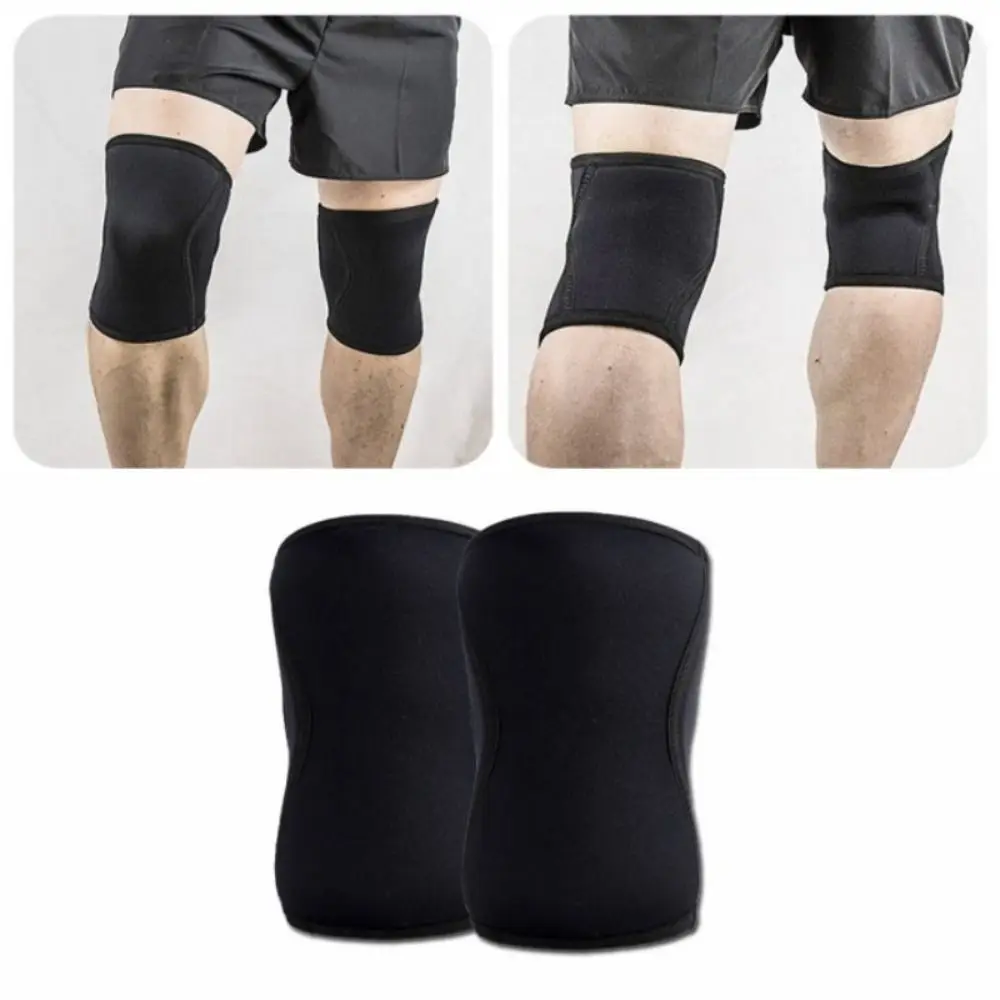 1pcs New Safety Protector Knee Sleeves Pad Non-slip 7mm Neoprene Knee Protector Neoprene Knee Brace Pads Fitness