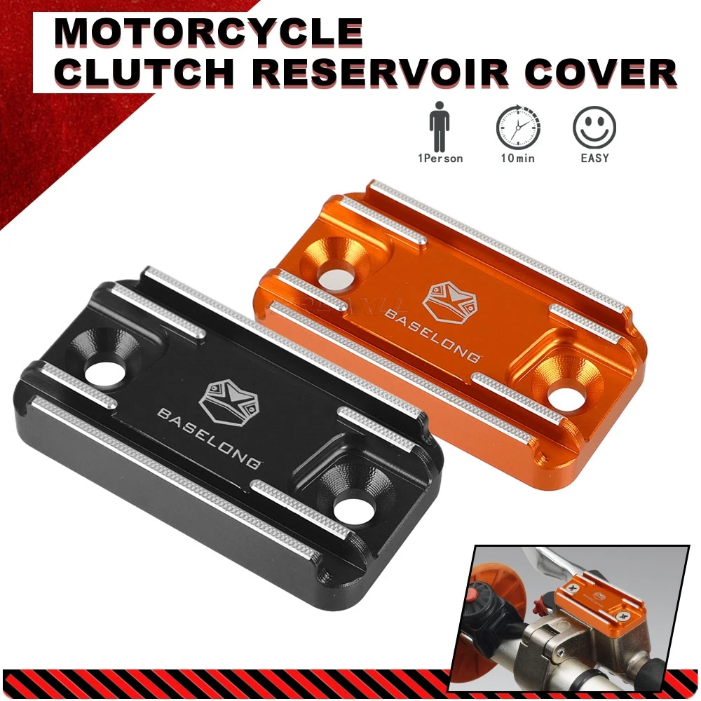 

Motorcycle Front Clutch Fluid Reservoir Cover Guard Cap For 125EXC 200EXC 250EXC 300EXC 2000-2013 125 200 250 300 EXC 2012 2011