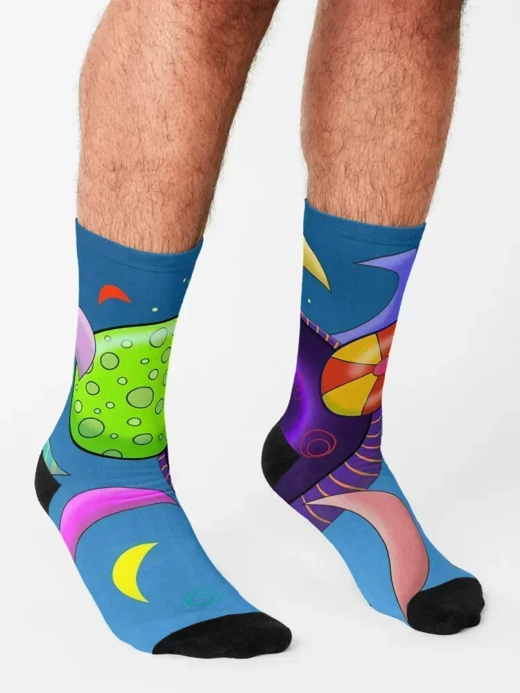 A Hole in the Universe Socks Sports funny gifts Novelties colored Woman Socks Men's