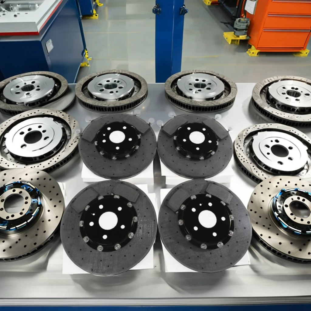 400Mm 390Mm Sport Car Carbon Fiber Ceramic Brake Disc For  M5 E60