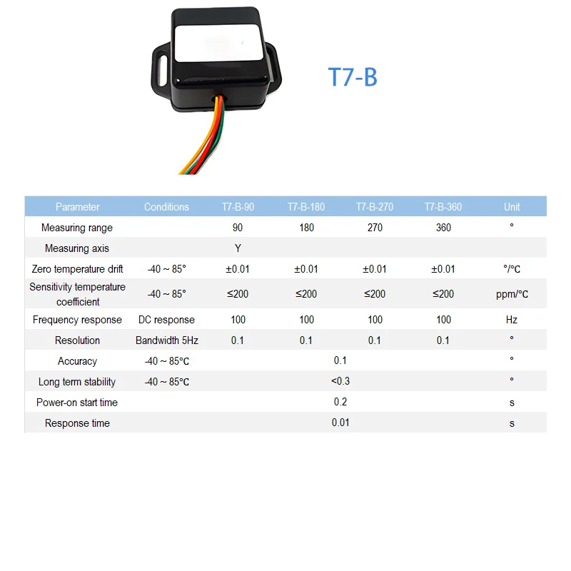 2026/360° Digital Output Single-Axis Inclination Sensor