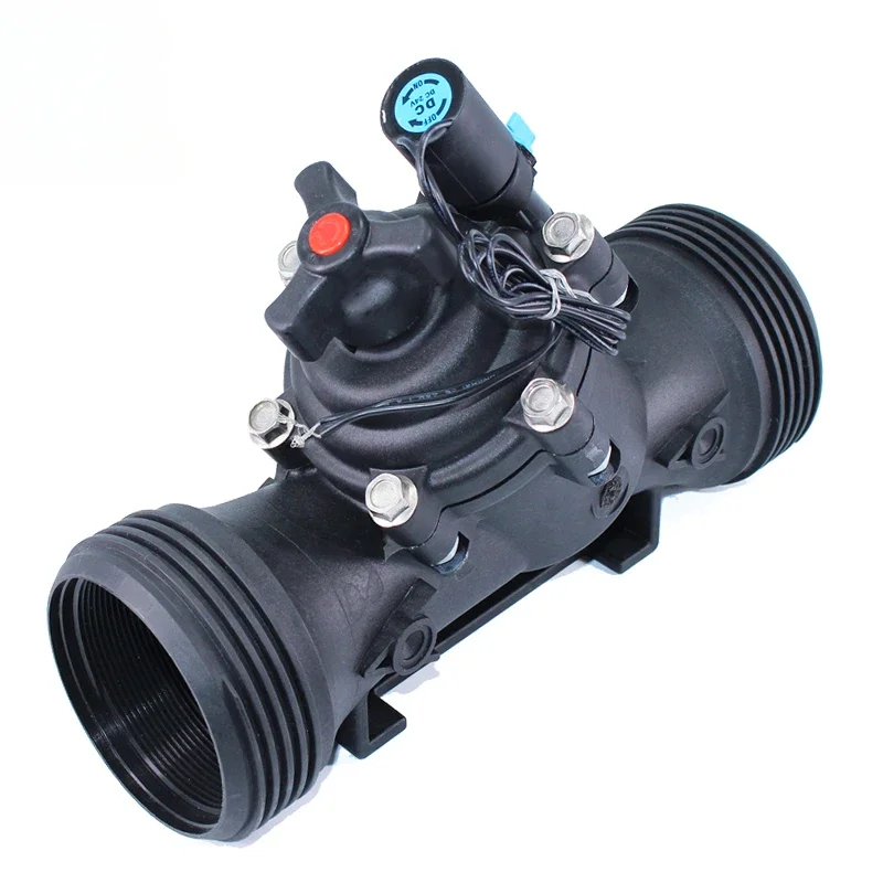 

301BM 3 "Solenoid Valve Plastic Irrigation Hydraulic Flow Control Electric DN80 90MM Female Flange AC DC Latch