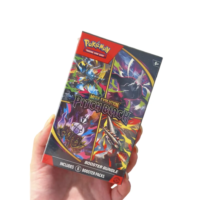 Pokemon English Mega Pitch Black Perfect Order Ascended Heroes Scarlet Violet 151 Booster Bundle Box Collected Trading Cards Toy view 3