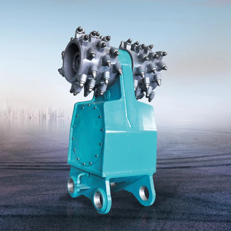 Rotary Drum Cutter Hydraulic Drum Cutter Drum Cutter Hydraulic Milling Attachment For Excavator Concrete Pavement Milling