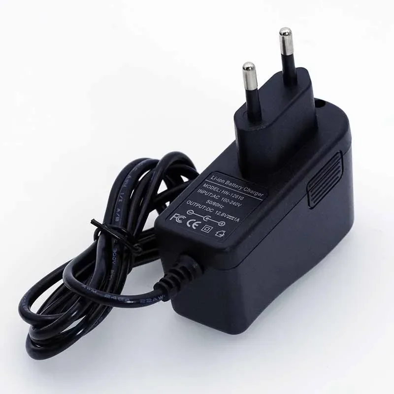 Batterie rechargeable lithium-ion VariCore 12 v 2600 mAh 18650, prise DC 5.5*2.1MM + chargeur 12.6V 1A, adaptée pour LED c 35W