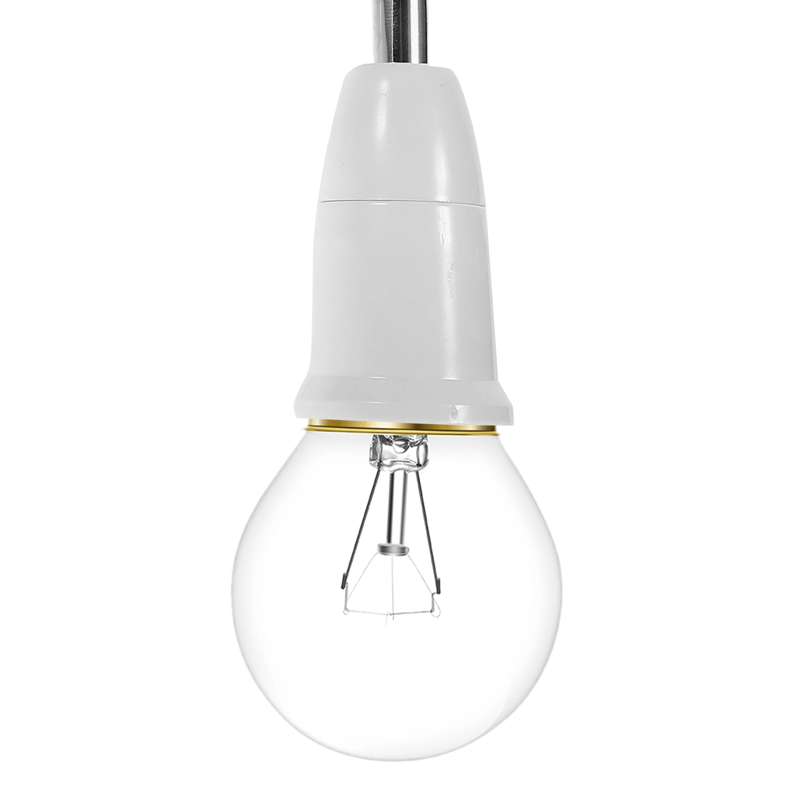 

Multi-head E27 Hose Lamp Socket Adapter with Flexible Light Extender Splitter Led Bulb Converter Durable Plastic Travel