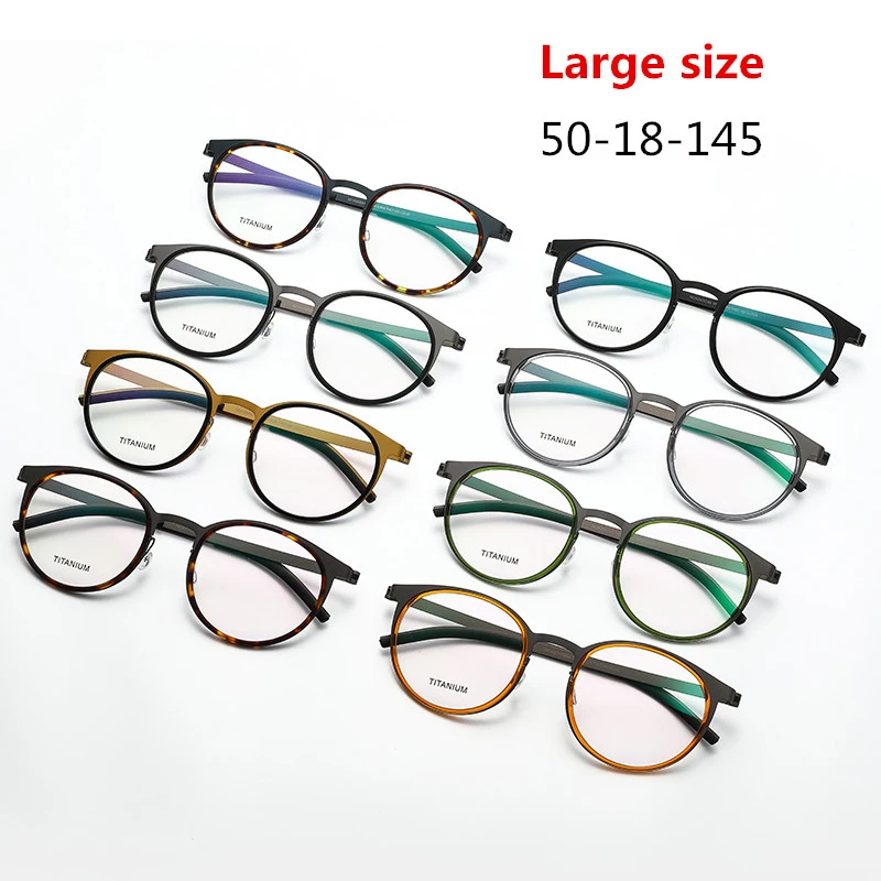 Denmark Design Luxury Brand Glasses Frame Women L9704 Korea Pure Titanium Eyewear Men  Eyeglasses Business Spectacles Frames