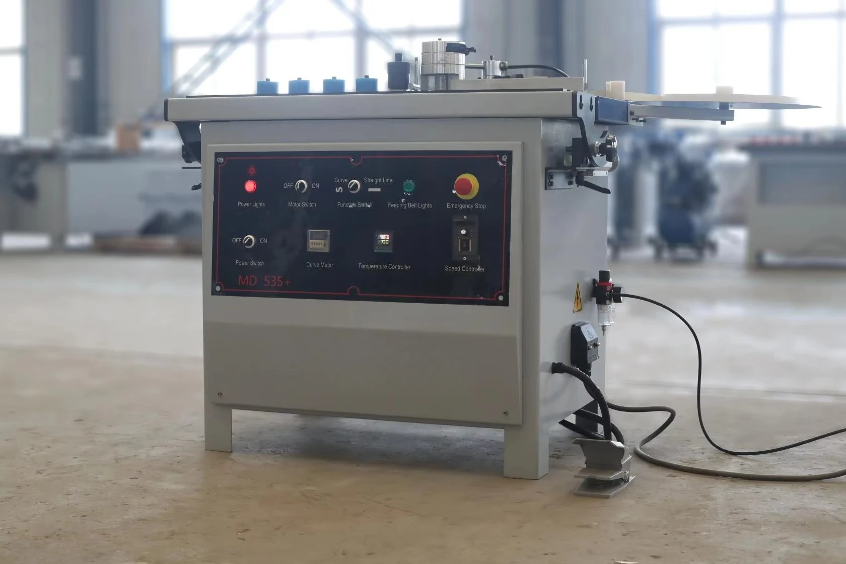 MD535+ Edging Machine for Woodworking CE Standard Edge Bander Double Sided Glue for Sale