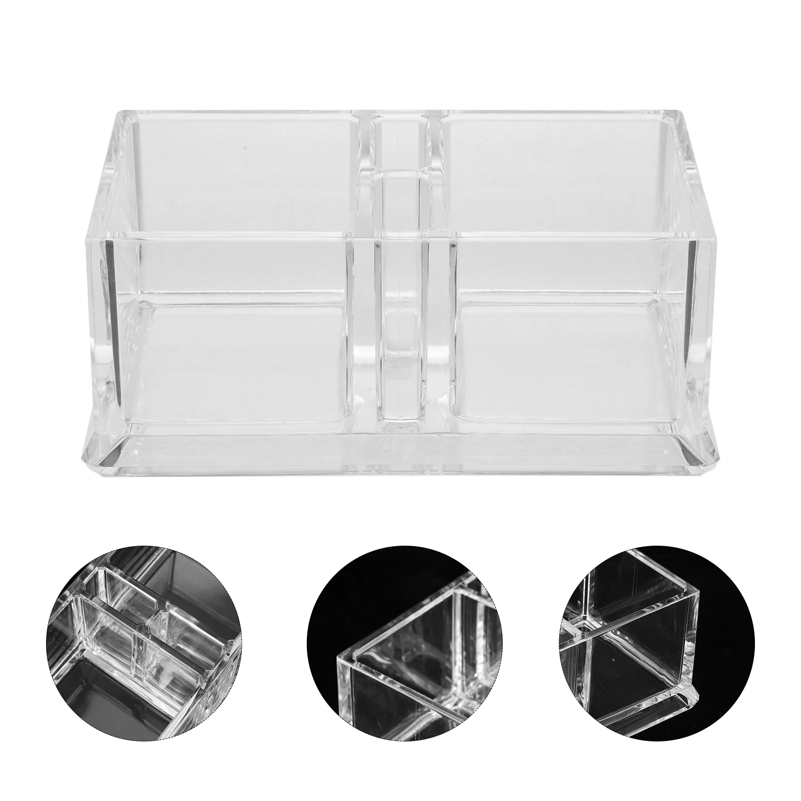 

Acrylic Sugar Bag Seat Tea ganizer Small Storage Bins Multifunctional Teabags Dispenser Crate Home Office Restaurant Kitchen Bar