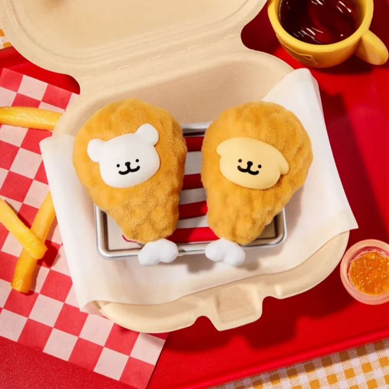 

Authentic PLZDOT Line Puppy Blind Box Fast Food Restaurant Series Cute Collectible Anime Periphery Desktop Decor Gift For Girls