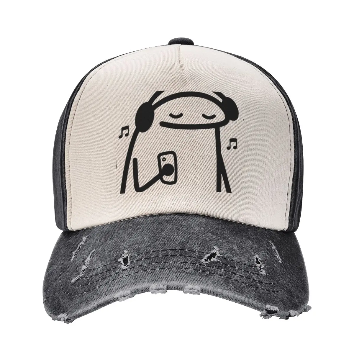 

meme doll listening to music Baseball Cap dad hat Winter hat Anime Men Women's