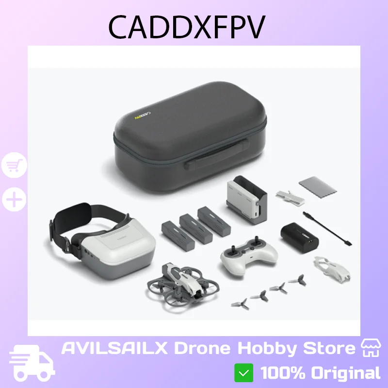 

Новый CADDX Protos 2025 года — комплект цифрового дрона HD FPV для погружного полета
