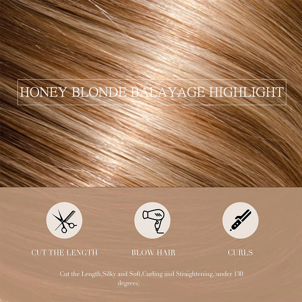 HAIRCUBE Human Hair 13X1ลูกไม้ด้านหน้าวิกผมยาว Bob ตรง Highlight Wigs สำหรับผู้หญิง Ombre สีน้ำตาล Remy ผมความร้อนทน