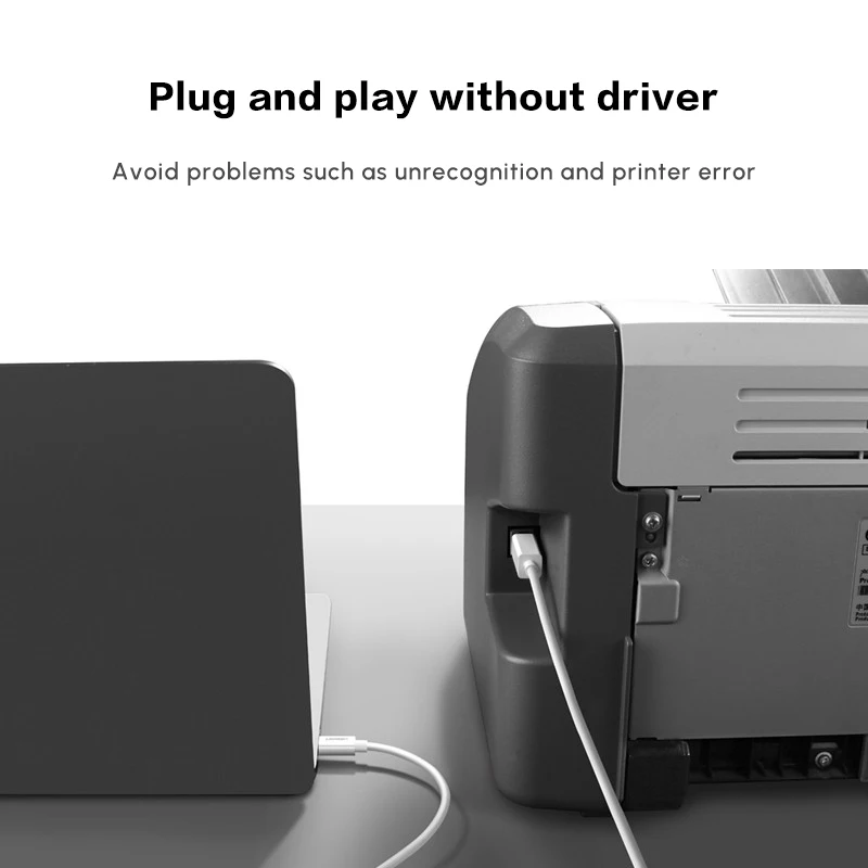 UGREEN Printer Cable USB C to USB B Printer Cable High-Speed USB 2.0 MIDI Cable