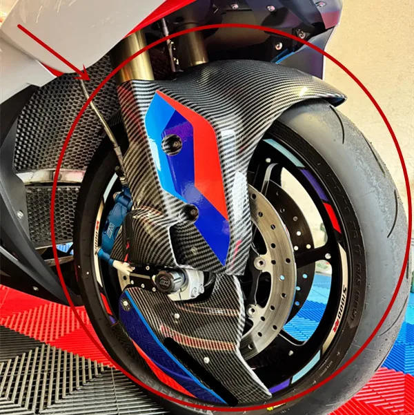 Voor BMW S1000R 2021-2025 S1000RR M1000RR 2025-2026 M1000R 2023 motorfiets nieuwe voorbumper, voorspatbord, remschijf cover kit