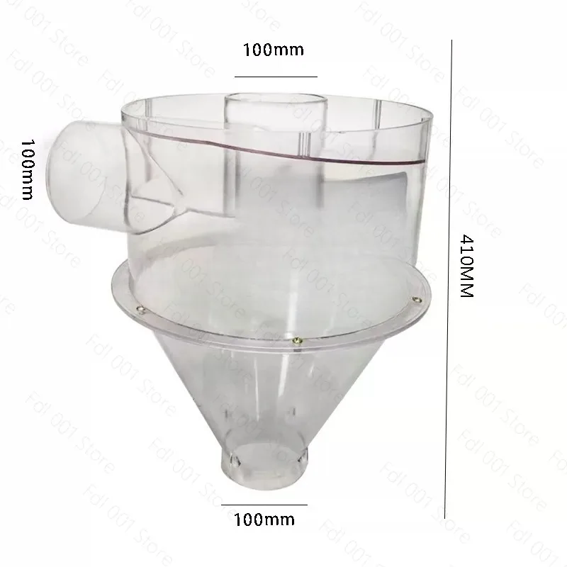 Separator Small Cyclone Dust Collector, Woodworking Vacuum Cleaner, Bag Dust Collector, Dust Separation and Grinding Collector
