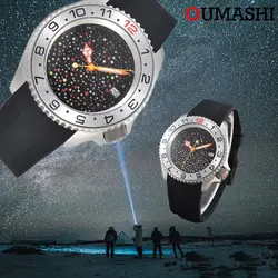 41mm OUMASHI men watch New  Luxury Automatic Mechanical NH watch 35A Stainless Steel Waterproof Watch transparent sapphire glass