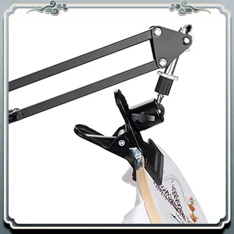 

Durable Adjust Ableembroidery Hoop Holder Foldable Metal Embroidery Hoop Stand Stitches Stand For Project Bed Phones Mount