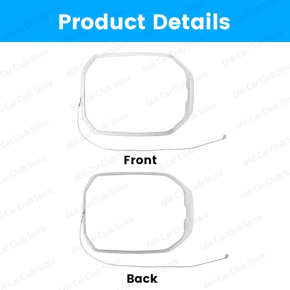 11 Color Ceiling Reading Ambient Light For BMW New 5 Series G60 i5 LED Ambient Light Automotive Interior Supplies