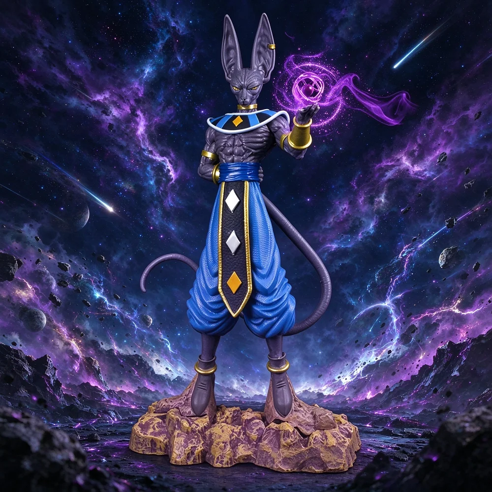 Hot 30cm Anime Figure Dragon Ball Z Beerus Super God of Destruction Figures Action Figure Collection Model Toy For Children Gift