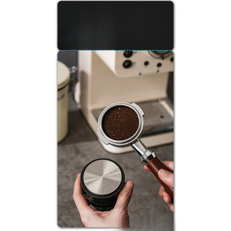 For Stainless steel constant pressure coffee press, Italian coffee utensil 51/53/58mm