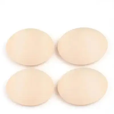 

2 пары вкладышей для бюстгальтера для йоги, мягкие губчатые вставки, спортивные накладки для груди, для женских купальников, топов, нижнего белья, аксессуары