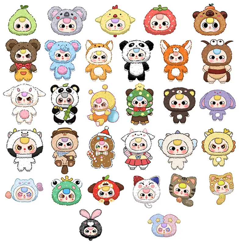 60 قطعة دمية كارتون ملصقات لطيفة Kawaii ميمي الكتابة على الجدران الشارات اللعب حقيبة غلاية ديكو حفلة لصالح هدية جائزة هدية للأطفال #6