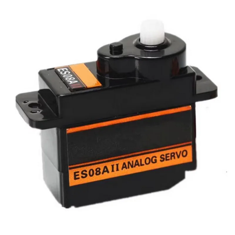 ES08MA II Plastic Gear 12g Servo Motor Mini Analog Plastic Servo Motor Fixed Wing Simulator image 2