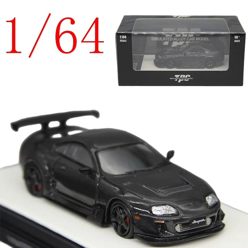

TPC литой под давлением масштаб 1/64 Toyota Supra LBWK спортивный автомобиль A80 модель автомобиля из сплава игровые транспортные средства игрушки для мальчиков подарок оригинальная коробка