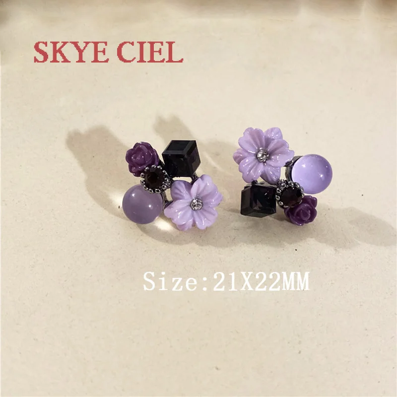 10Pc 21mm Two color Resin Flower Flat back Diy Jewelry Metal Buckle Wedding Decoration DIY Alloy Diamond Crystal Bow Accessories