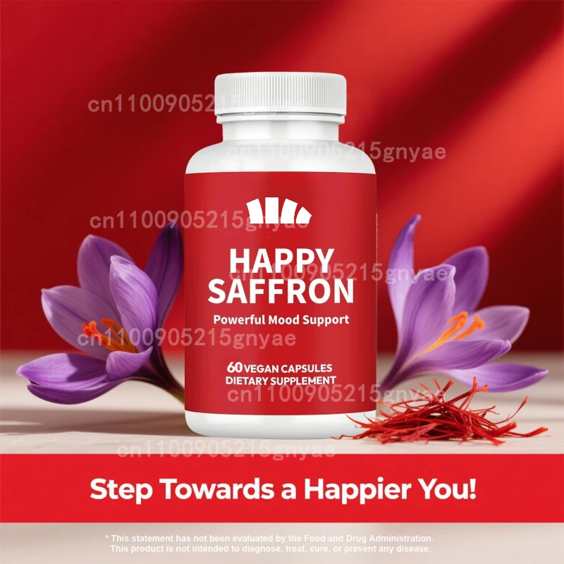 Herbal Vision Care Supplement Saffron Eye Health with Lutein Astaxanthin Zeaxanthin Grape Seeds Curcumin for Optimal Eye Health