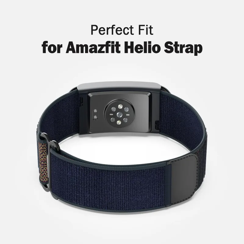 

Nylon loop Band for Amazfit Helio Strap Original Nylon Wristband Armband Sport Adjustable Band for Amazfit Helio watch band