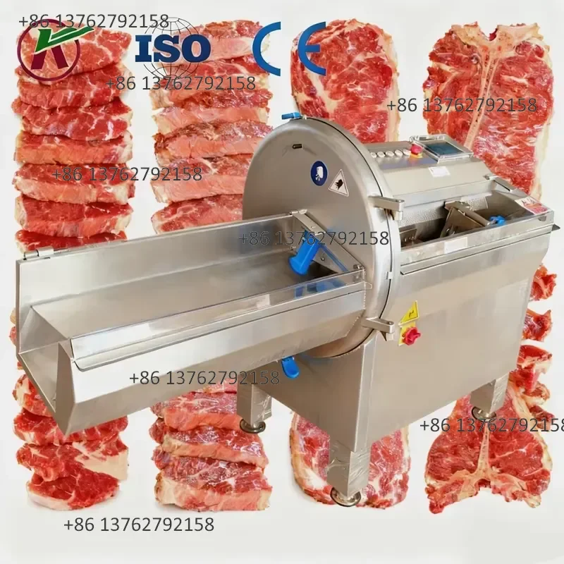 【2026】 New Electric Cheese and Bacon Slicer Frozen Meat Slicing Machine with Automatic Adjustable Thickness for Home and