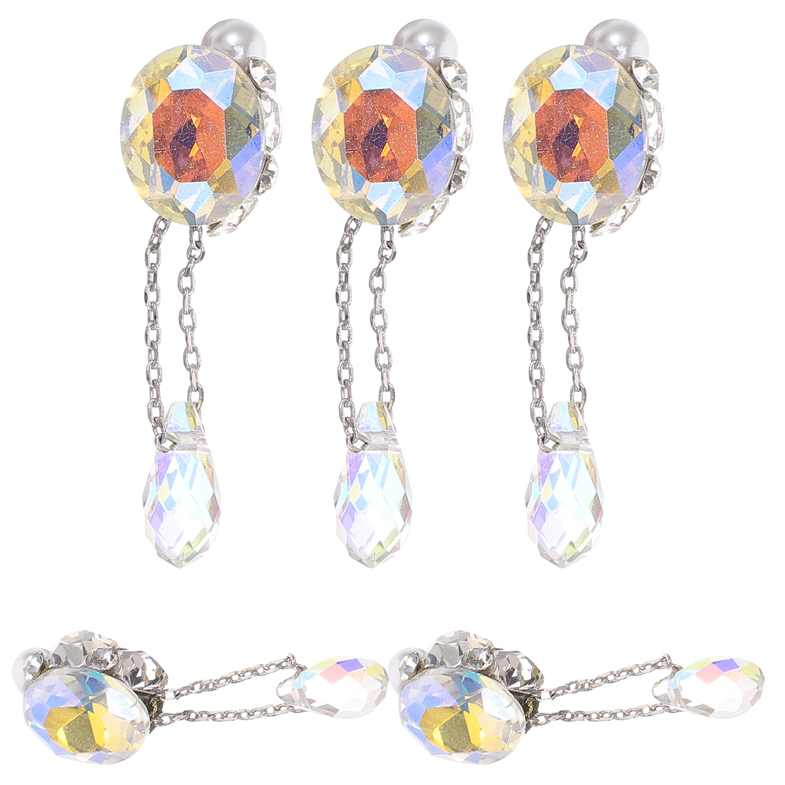 

5 Pcs Decoration Pendant Nail Rhinestones Charms Jewels for Nails Small Diamond Professional Supplies Accessory Bride