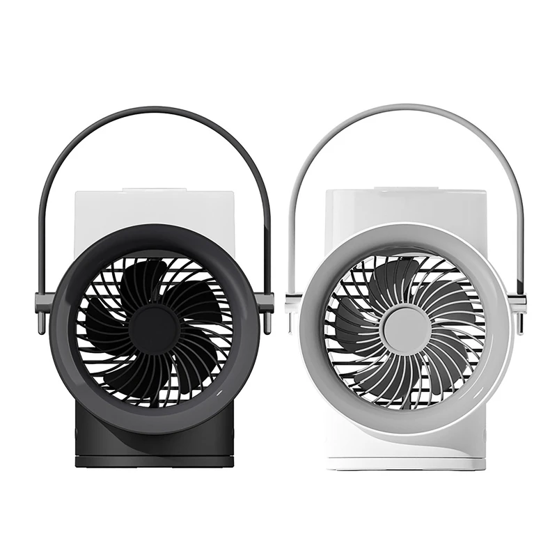 USB Double Humidification Fan LED Light Water Cooling Circulating Fan