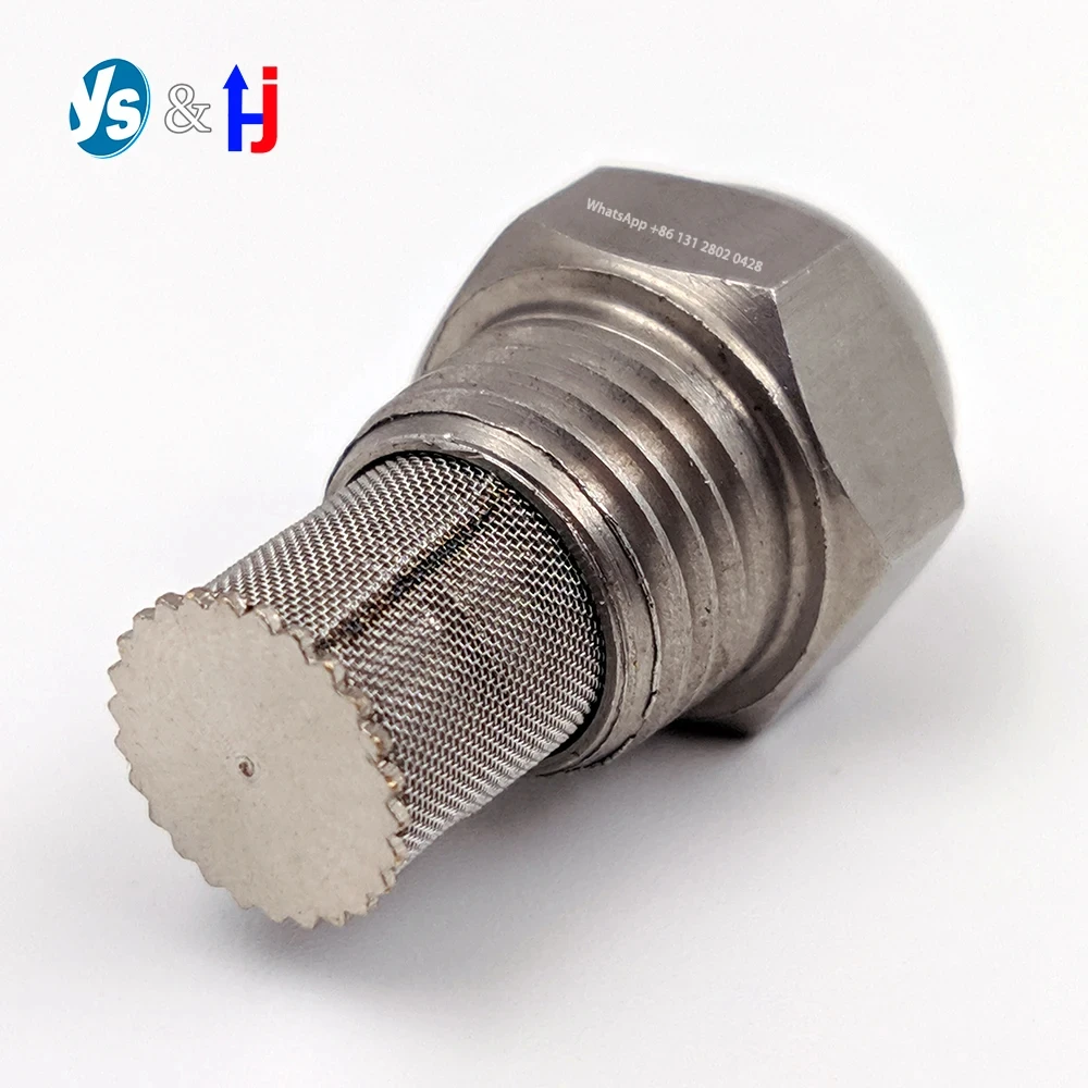 Stainless Steel Industrial Burner Nozzle, Boiler Oil Burner Nozzle, Fine Mist Spray Nozzle, 1/4 in, 0.2-1.8mm, 1/4 in, 1 PC