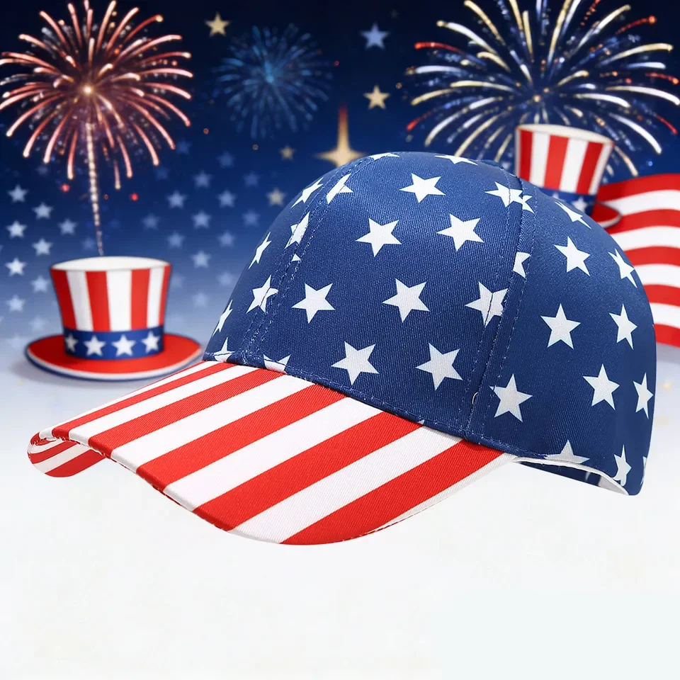 Fashionable Outdoor Baseball Caps For Men And Women Featuring 250 Independence Day Prints And Womens Small Baseball Caps