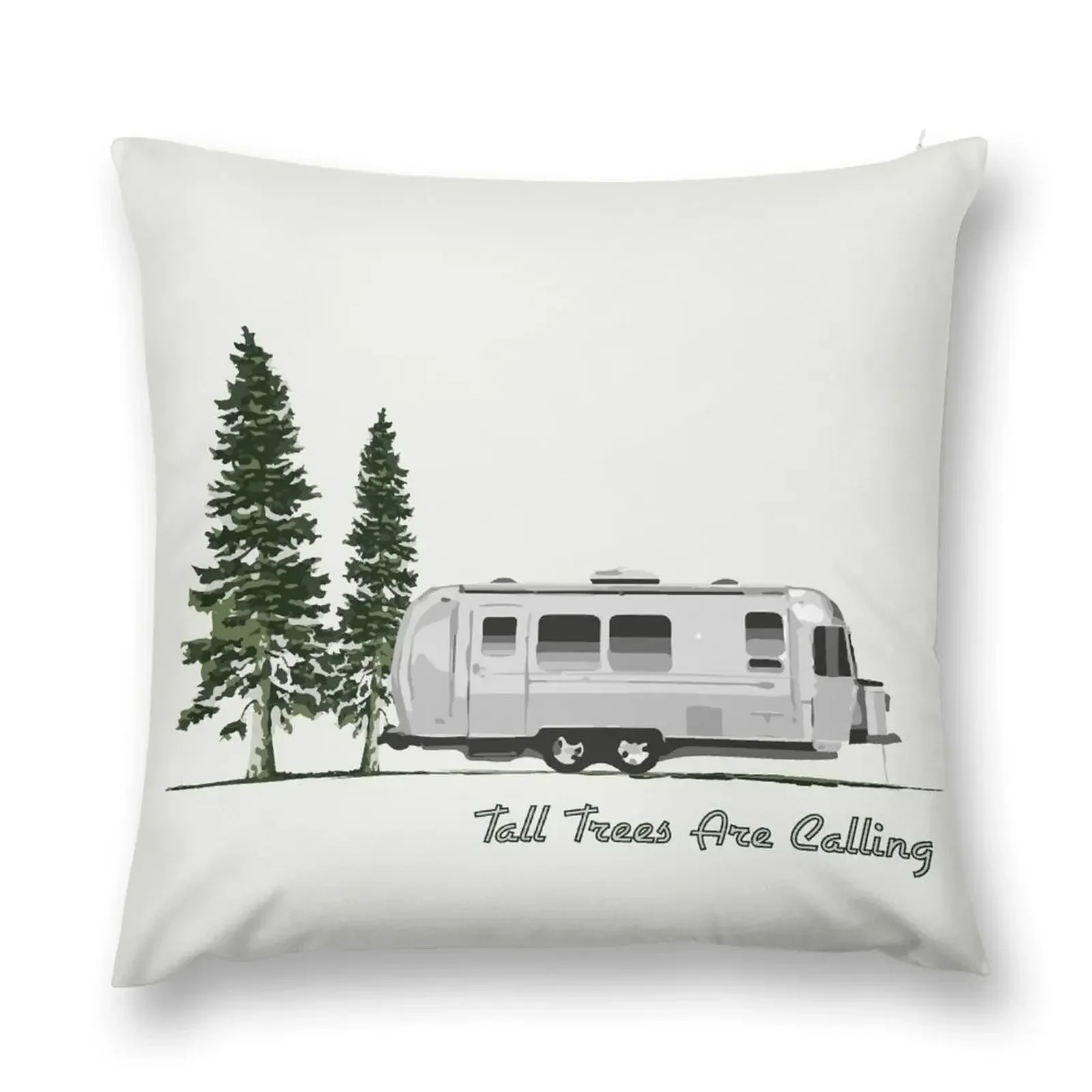 Airstream Tall Tree Therapy Throw Pillow Sofa Cushion Cover Christmas Pillow Cases pillow